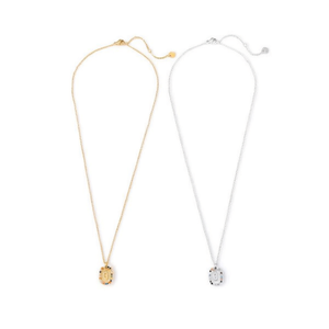 Collier pendentif lettre Q en diamant 10x15 cm style collier en acier doré argenté - Product Image 2