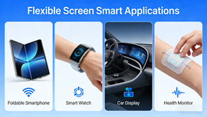 Écran OLED flexible personnalisé de 6,7 pouces, MIPI <span class=keywords><strong>DSI</strong></span> 1080*2412 haute résolution, -20~+70, directement de l'usine ℃   AMOLED flexible à large plage de température OEM/ODM - Product Image 6
