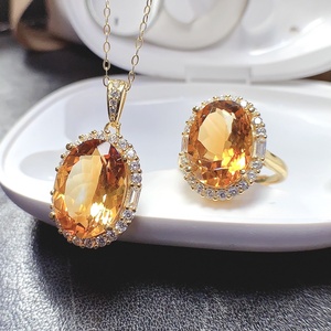 Ensemble de bijoux en argent 925 de haute qualité, nouveau design, pierres précieuses naturelles, inspiré des contes de fées, cadeau raffiné - Product Image 6