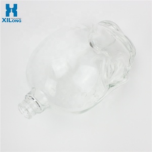 Botella de <span class=keywords><strong>calavera</strong></span> de pedernal alto 700ml 750ml 1750ml Botella de vodka de licor de vidrio con tapa Superficie grabada para uso de <span class=keywords><strong>Tequila</strong></span> - Product Image 5