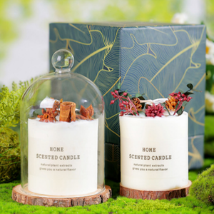 Velas Aromáticas de Cristal de Lujo con Etiqueta Privada Personalizada, Velas Perfumadas Hechas a Mano con Cera de Soja Orgánica, Velas Aromáticas de Aromaterapia - Product Image 1