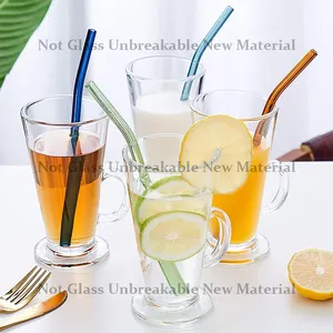 customized Logo Unbreakable Polycarbonate Wine drinking Plastic Glass cups