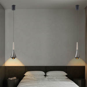 厨房酒店客厅卧室餐厅吊灯和吊灯的发光二极管线性吊坠北欧装饰照明 - Product Image 3