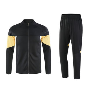 Nuova Tuta da Allenamento Uomo 2024 in Poliestere per Calcio con Zip, Stampa a Trasferimento Termico e Taglio Automatizzato - Product Image 3