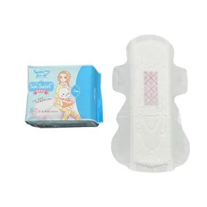 Aluminum Package OEM Disposable Feminine Pads Cotton Menstrual Hot Sale Women Cotton Sanitary Napkin Period Pads For Women Anion