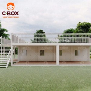 Cbox Modern Prefab Kindergarten Fireproof Sandwich Panel Office Modular School Classrooms Buildings Detachable Container House - Product Image 1