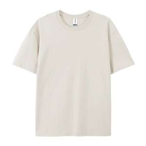 Camiseta de Hombre de Alta Calidad 100% Algodón, Impresión de Logotipo Personalizada, Camiseta Gráfica para Hombre, Camiseta Oversize, Algodón Grueso, Camiseta Personalizada - Product Image 1