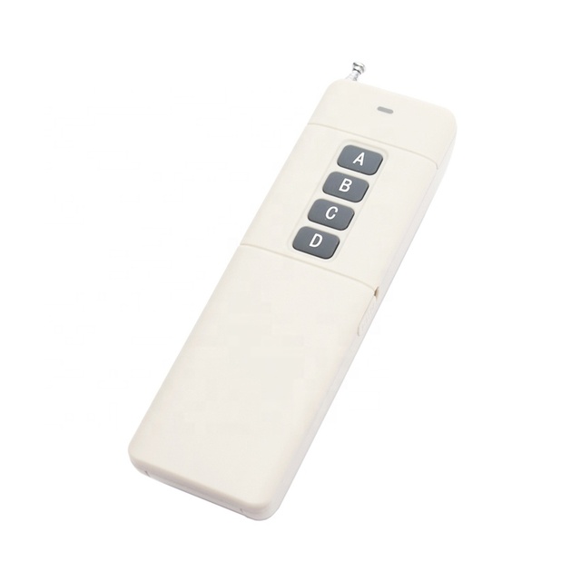 3 km Long Range 2CH Remote Control Switch System Wireless Transmitter for High Power Water Pump Motor Lighting Industrial