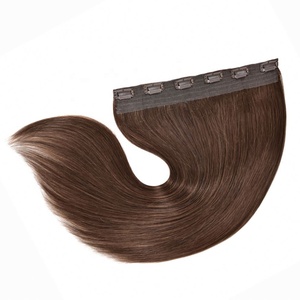 Extensiones de Cabello Humano 100% Remy Natural Brasileño Virgen, Balayage Rubio Invisible, 30 Pulgadas, Rizado, Sin Enredos, con Clip - Product Image 5