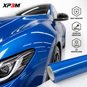 ฟิล์มใส XP3M Flowing Blue OEM เกรด TPU สีเงา สำหรับหุ้มรถยนต์ หนา 7.5 มิล ซ่อมแซมตัวเองได้ ป้องกันรอยขีดข่วน ป้องกันสีเหลือง พร้อมช่องระบายอากาศ - Product Image 5