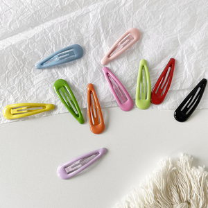 กิ๊บติดผมสีสันสดใสสำหรับเด็กกิ๊บติดผมรูปหยดน้ำน่ารักคลิปหนีบผมน่ารักคลิปหนีบผมแฟชั่น - Product Image 3