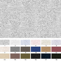 Tissu populaire imprimé à rouleaux 96% coton 4% élasthanne, tissu tricoté pour sous-vêtement, 290 GSM, double face