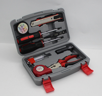 Kit d'outils de menuiserie électrique manuel personnalisable OEM coffret rigide de réparation combiné en acier au carbone coffret cadeau de 1 an