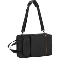 Oxford Fabric Durable Crossbody Bag with Zipper Closure and Padded Shoulder Strap for Drum Storage