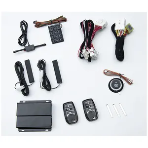 PKE Keyless Entry mit Wegfahr sperre Druckknopf Remote Engine Start Kit für Toyota Sienna