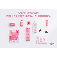 Lingettes nettoyantes micellaire à l'acide hyaluronique et à la rose fermentée Equilibra Face