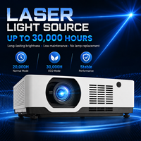 Projecteur laser professionnel 7200 lumens WUXGA avec déplacement vertical et horizontal de la lentille