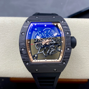 Nuevo Reloj Mecánico 2026 Estilo RM con Textura de Fibra de Carbono, Movimiento Esqueletizado, Reloj de Lujo para Hombre - Product Image 1