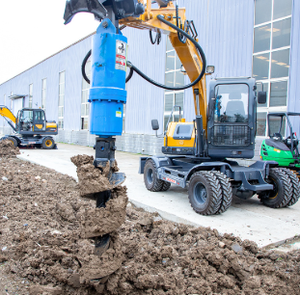 حفارات احترافية مثقاب محرك حفر هيدروليكي حفار الأرض مثقاب حفر - Product Image 4