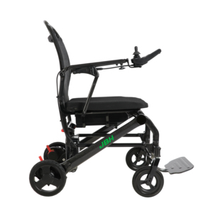 Jbh dc08l כוח טעינה קטן jbh מפעל חשמלי גלגל שיניים מרופד כיסא גלגלים אורתופדי שחור כיסא גלגלים - Product Image 4