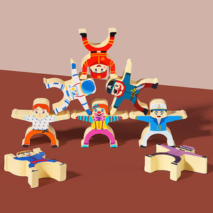 COMMIKI Balance Blocs <span class=keywords><strong>de</strong></span> Construction Enfants Balance Jouet En Bois <span class=keywords><strong>Bateau</strong></span> <span class=keywords><strong>Pirate</strong></span> En Bois Balance Jouet - Product Image 5