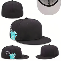 Nueva Gorra de Béisbol con Bordado 3D, Estilo Deportivo, 6 Paneles, Visera Plana, Gorra Hip-Hop para Protección Solar