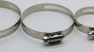 Klem Selang Baja Tahan Karat Kustom Sampel Gratis SUS 300 Klem Selang Roda Gigi Spiral Klem Selang Otomotif Besar - Product Image 2