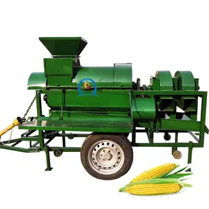 hot sale large yield corn peeling thresher / multifunction rice wheat soybeans corn sorghum rapeseed threshing machine