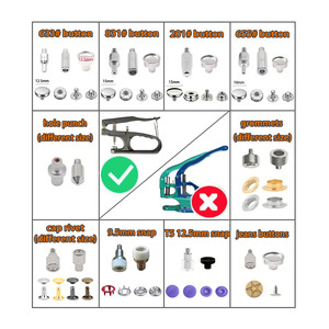NUEVO 2026 Herramienta de Prensado Profesional de Sobremesa para Botones, Ojales, Remaches y Broches - Kit de Instalación Multifunción DIY - Product Image 2