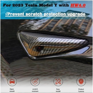 Pour Tesla Model 3/Y 2025 2024, protection de la caméra latérale HW4.0, accessoires de décoration, compatibles avec Tesla Model 3/Y avec HW4.0 - Product Image 3