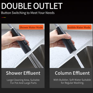 <span class=keywords><strong>Rubinetto</strong></span> da Cucina <span class=keywords><strong>con</strong></span> Doccetta Estraibile a 2 Funzioni, Rotazione a 360 Gradi, in Acciaio Inox Nichel Spazzolato, <span class=keywords><strong>con</strong></span> Controllo Touch Intelligente - Product Image 5