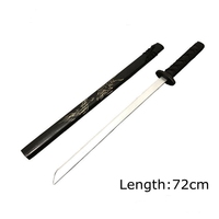 Épée en bois de 72cm pour enfants, jouets d'entraînement, Cosplay Katana, vacances, cadeaux bon marché