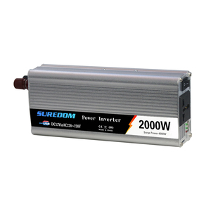 Suredom-inversor <span class=keywords><strong>de</strong></span> potencia <span class=keywords><strong>de</strong></span> 2000W para coche, <span class=keywords><strong>convertidor</strong></span> Solar doméstico DC12V a AC220V para sistema <span class=keywords><strong>de</strong></span> energía, <span class=keywords><strong>luz</strong></span>, TV y ventilador - Product Image 1