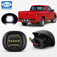2PCS Feux de plaque d'immatriculation LED pour Chevrolet Blazer S10 Pickup GMC Jimmy Yukon Accessoires de lampe de plaque d'immatriculation de voiture