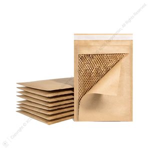 Sobres <span class=keywords><strong>de</strong></span> Papel Kraft Acolchados con Diseño <span class=keywords><strong>de</strong></span> Panal <span class=keywords><strong>de</strong></span> Abeja para Envío, Impresión <span class=keywords><strong>de</strong></span> Logotipo Personalizada, Sobres <span class=keywords><strong>de</strong></span> Papel Kraft A4, Venta al Por Mayor XCGS - Product Image 5