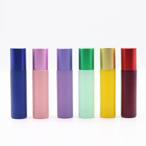 Svuota il rotolo di profumo di vetro in oro rosa da <span class=keywords><strong>10</strong></span> <span class=keywords><strong>ML</strong></span> sulla bottiglia bottiglie di rullo di olio essenziale di profumo rosa da 1/3 once - Product Image 4