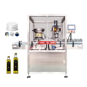 Botella de vino automática de aluminio Stelvin, máquina taponadora ROPP, taponadora eléctrica, 220V/380V, 2 unidades