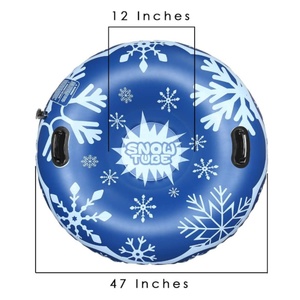 Excelente para la Diversión Invernal, Tubo de Nieve Inflable Resistente a la Abrasión para Toboganes y Juegos de Nieve con Trineos y Tubos - Product Image 2