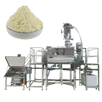 Linea di produzione di imballaggio di miscelazione detersivo per bucato sapone in polvere attrezzatura per miscelazione fertilizzante organico polvere miscelatore miscelatore