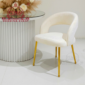 Modern Durable Stainless Steel & PU Leather Upholstered Dining <b>Chair</b> for Restaurant Living Room & Villa Use - Product Image 3