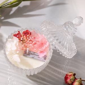 Velas Aromáticas Naturales con Flores Secas para Regalo Romántico, Decoración Navideña para el Hogar - Product Image 6