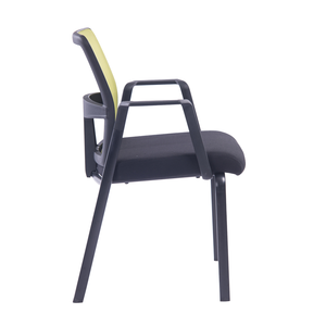 Chaises de <span class=keywords><strong>visiteurs</strong></span> de bureau à pieds métalliques, dossier mi-haut, en maille, pour salle de réunion - Product Image 4