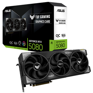 การ์ดจอ ASUS TUF Gaming GeForce RTX 5080 16GB GDDR7 OC Edition รองรับประสิทธิภาพ AI 1858 TOPs GPU TUF RTX5080 O16G GAMI - Product Image 6