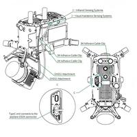 LiAir X3C-H UAV LiDAR Scanner 3D Lidar en stock, scanner longue portée portable SLAM pour l'ingénierie civile 32 canaux GNSS RTK