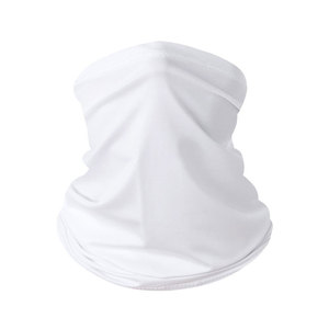 En gros Cache-cou tubulaire rafraîchissant en microfibre de polyester, élastique, noir uni, sans couture, personnalisable, type bandana - Product Image 4