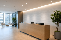 Panneaux muraux en PVC modernes, panneaux muraux décoratifs intérieurs, panneaux muraux imperméables à texture bois pour hôtel, maison