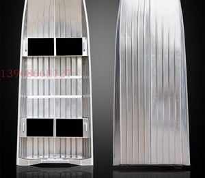 12/24 pieds 16ft 4M petit bar <span class=keywords><strong>Alu</strong></span> soudé navire d'eau salée console centrale bateau de pêche en aluminium avec moteur - Product Image 5