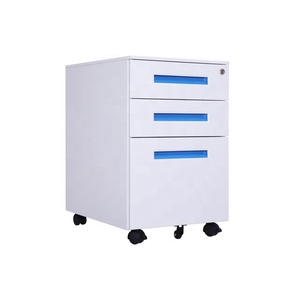 Chất lượng tuyệt vời trường văn phòng nhà Tủ 3 ngăn kéo kim loại xử lý di động bệ Tủ tập tin - Product Image 3