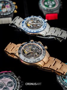 Heren licht luxe sporthorloges Ultralichte automatische mechanische horloges Zakelijke trendy herenhorloges - Product Image 5