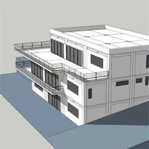 Casa prefabricada modular resistente a terremotos que hace la máquina